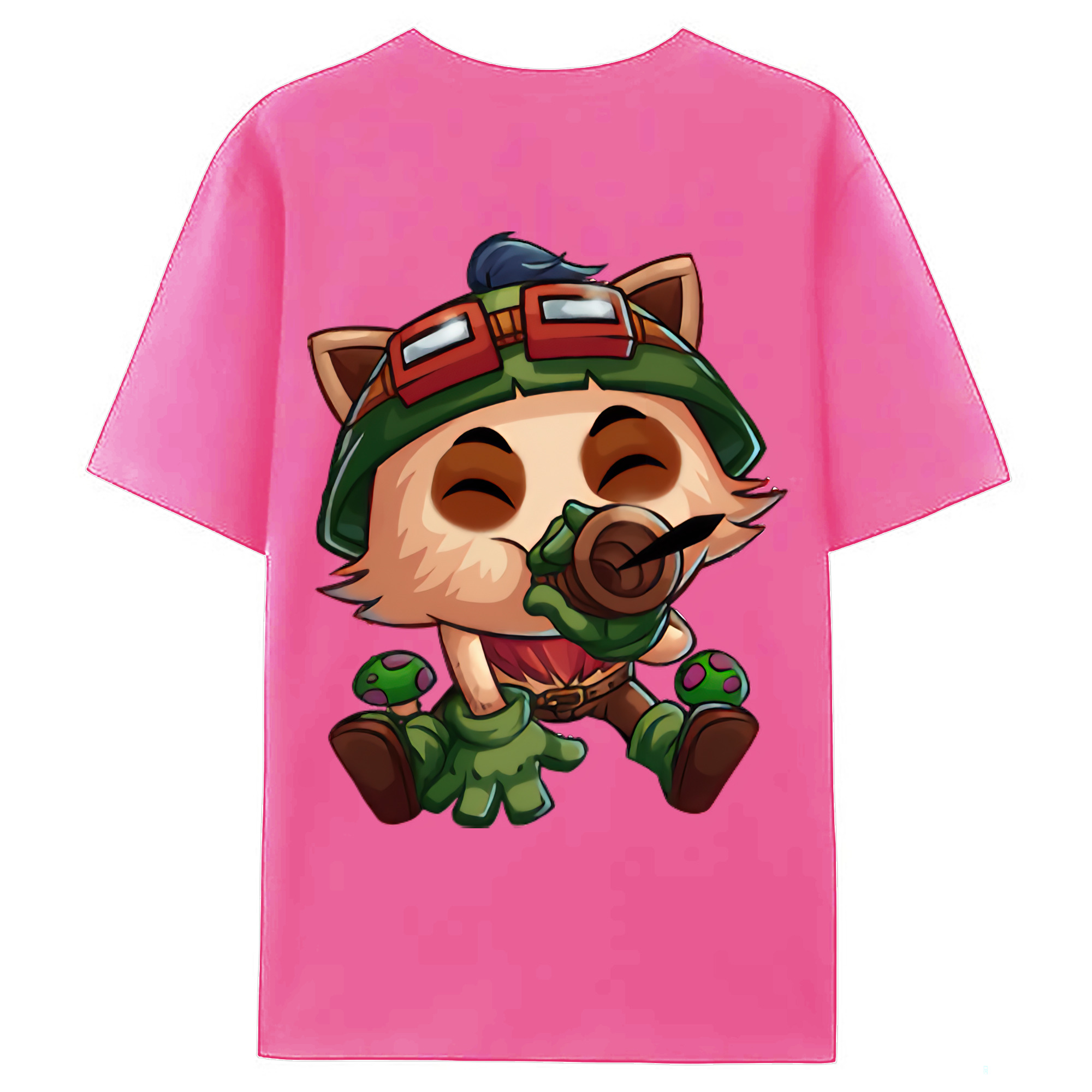 （画像用） リーグ・オブ・レジェンド League of Legends LOL レディース半袖Tシャツ(バックプリント)